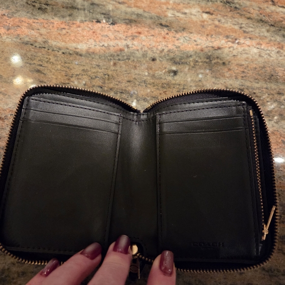 Coach Brown And Black Wallet - Picture 6 of 8